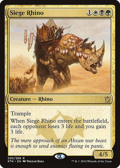Siege Rhino [Foil]