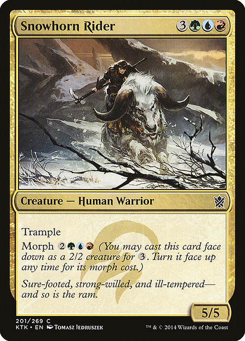 Snowhorn Rider [Foil]