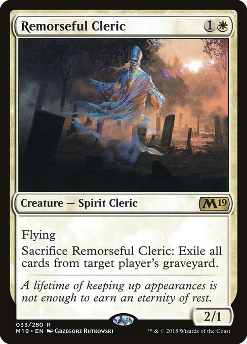 Remorseful Cleric [Foil]