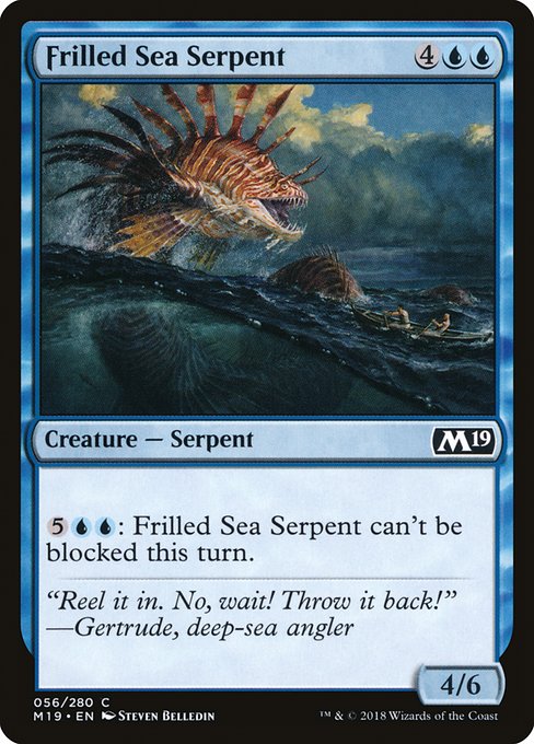 Frilled Sea Serpent [Foil]