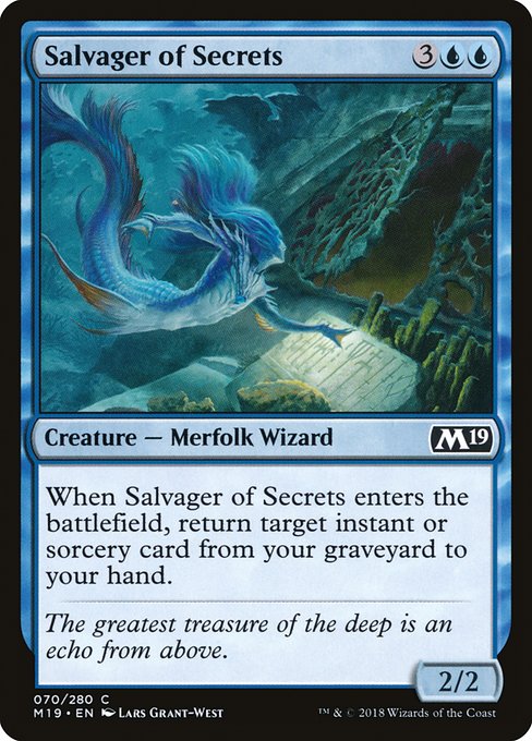 Salvager of Secrets [Foil]