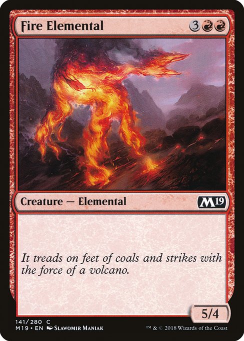 Fire Elemental [Foil]
