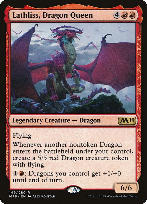 Lathliss, Dragon Queen [Foil]