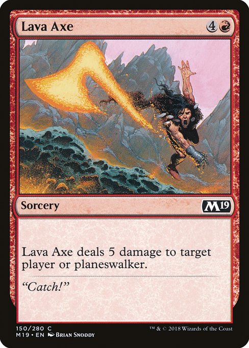 Lava Axe [Foil]
