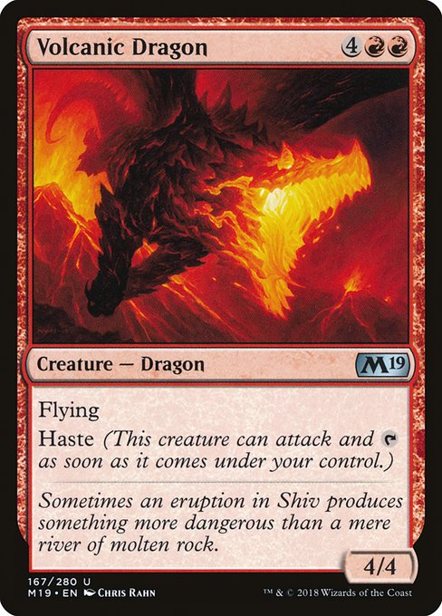 Volcanic Dragon [Foil]