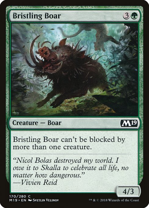 Bristling Boar [Foil]