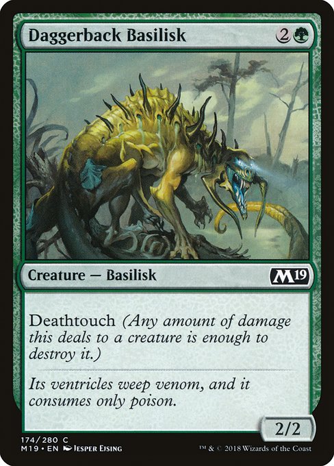 Daggerback Basilisk [Foil]