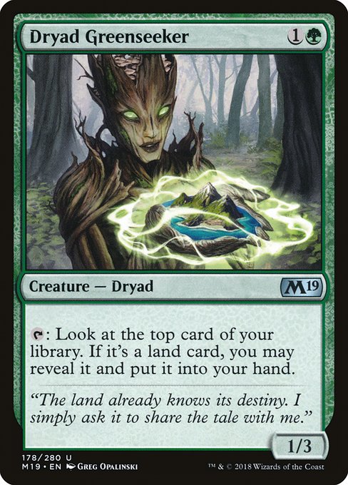Dryad Greenseeker [Foil]