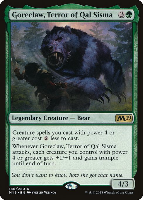 Goreclaw, Terror of Qal Sisma [Foil]