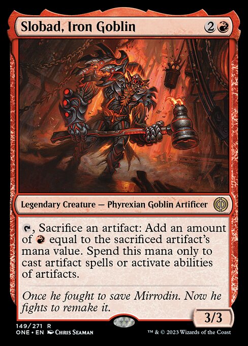 Slobad, Iron Goblin [Foil]