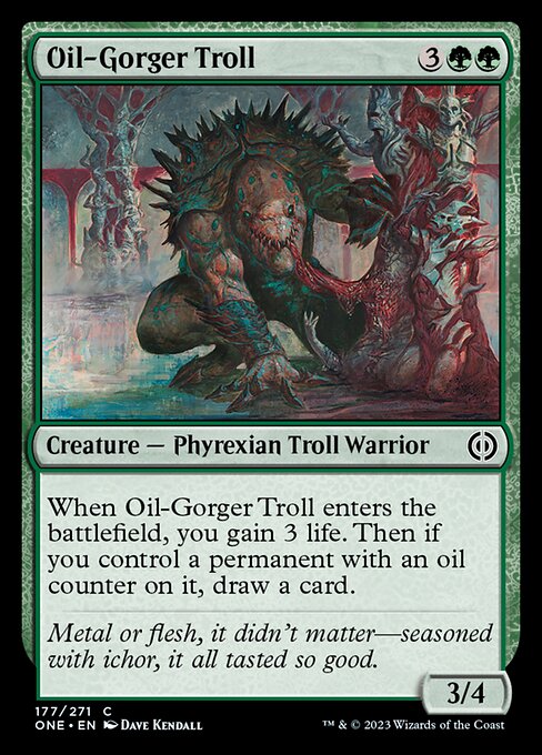 Oil-Gorger Troll [Foil]