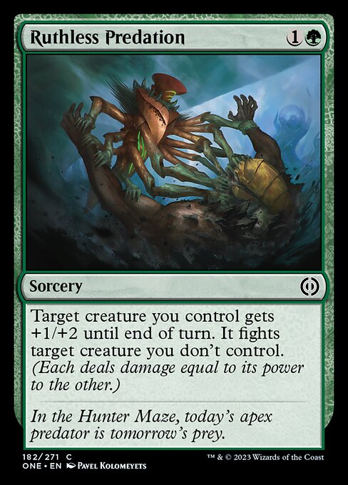 Ruthless Predation [Foil]