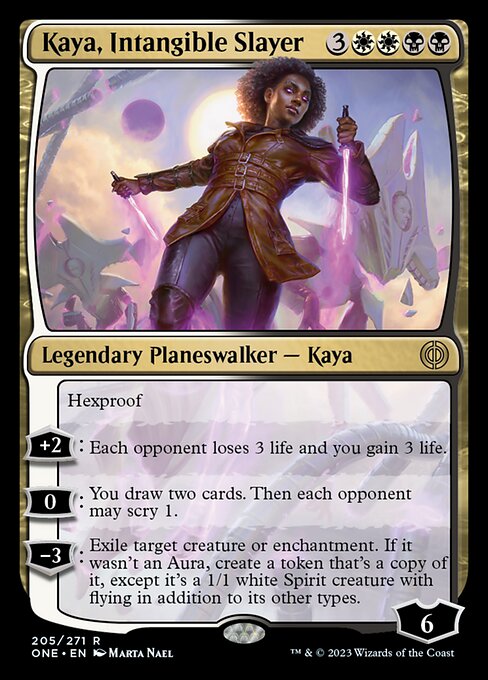 Kaya, Intangible Slayer [Foil]