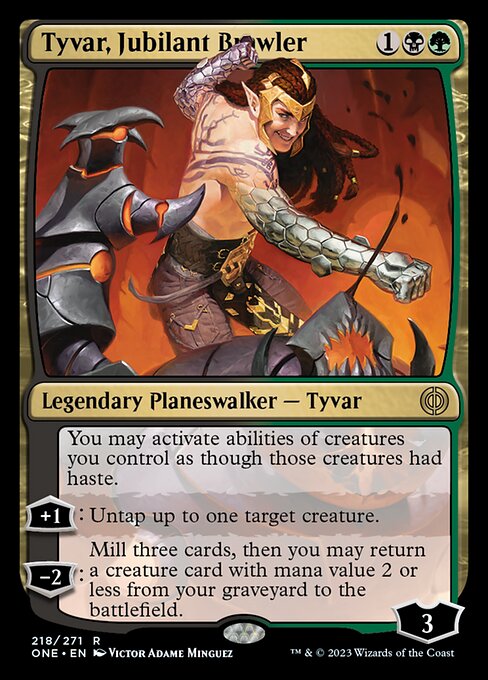 Tyvar, Jubilant Brawler [Foil]