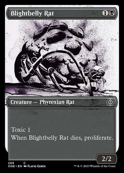 Blightbelly Rat [Showcase Foil]