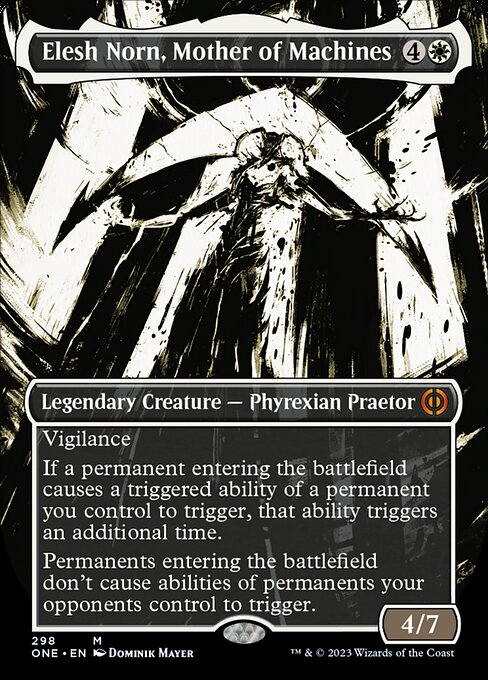 Elesh Norn, Mother of Machines [Borderless Showcase]