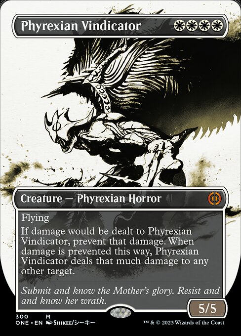 Phyrexian Vindicator [Borderless Showcase]