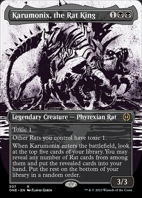 Karumonix, the Rat King [Borderless Showcase]