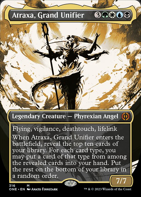 Atraxa, Grand Unifier [Borderless Showcase]