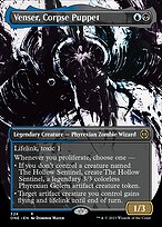 Venser, Corpse Puppet [Borderless Showcase]