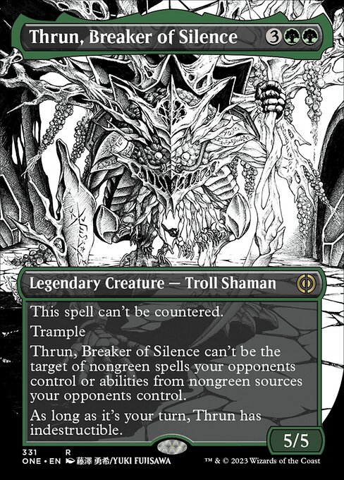 Thrun, Breaker of Silence [Borderless Showcase Foil]