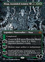 Nissa, Ascended Animist [Borderless Showcase]
