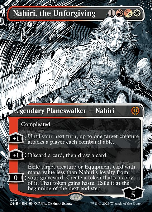 Nahiri, the Unforgiving [Borderless Showcase Foil]