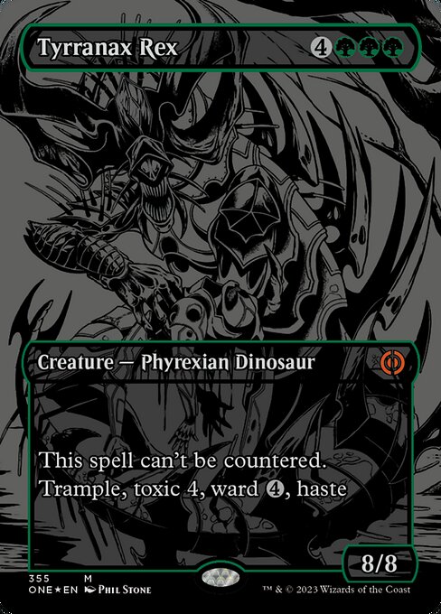 Tyrranax Rex [Borderless Foil]