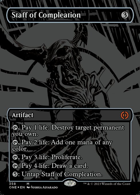 Staff of Compleation [Borderless Foil]