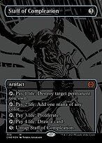 Staff of Compleation [Borderless Foil]