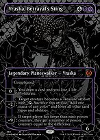 Vraska, Betrayal's Sting [Borderless Foil]