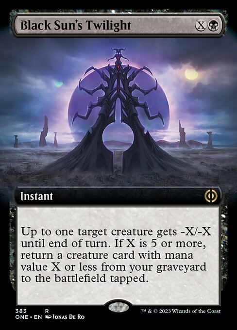 Black Sun's Twilight [Extended Artwork Foil]