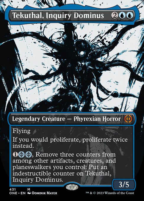 Tekuthal, Inquiry Dominus [Borderless Showcase Foil]