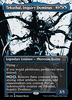 Tekuthal, Inquiry Dominus [Borderless Showcase Foil]