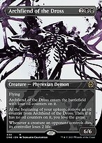 Archfiend of the Dross [Borderless Showcase Foil]