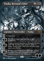 Vraska, Betrayal's Sting [Borderless Showcase Foil]