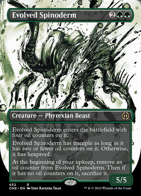 Evolved Spinoderm [Borderless Showcase Foil]