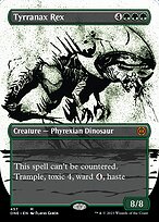 Tyrranax Rex [Borderless Showcase Foil]