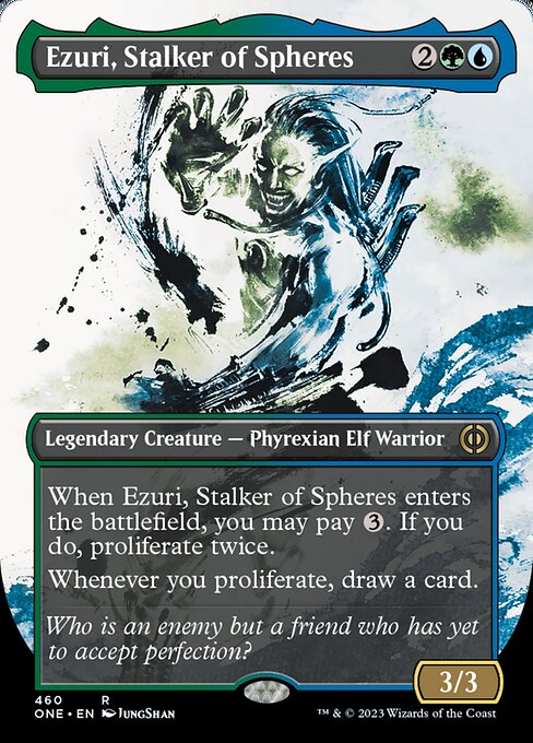 Ezuri, Stalker of Spheres [Showcase Foil]