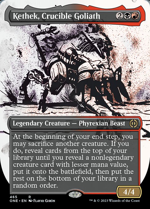 Kethek, Crucible Goliath [Borderless Showcase Foil]