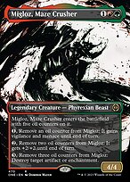Migloz, Maze Crusher [Borderless Showcase Foil]