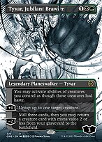 Tyvar, Jubilant Brawler [Borderless Showcase Foil]