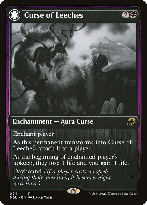 Curse of Leeches // Leeching Lurker [Foil]