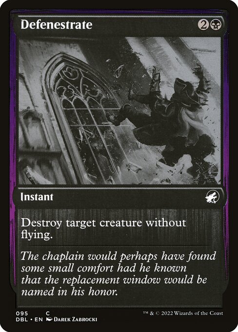 Defenestrate [Foil]