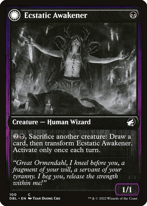 Ecstatic Awakener // Awoken Demon [Foil]