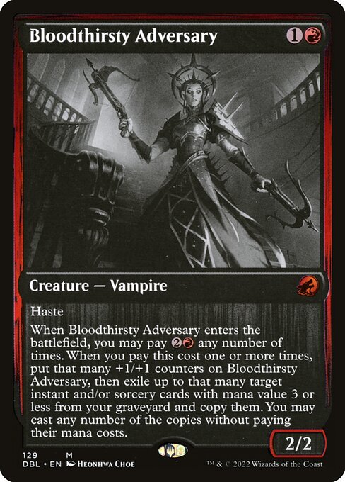 Bloodthirsty Adversary [Foil]