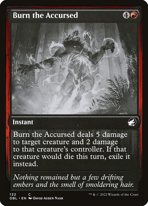 Burn the Accursed [Foil]