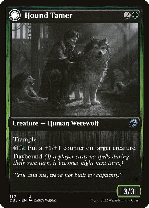 Hound Tamer // Untamed Pup [Foil]