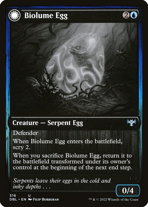 Biolume Egg // Biolume Serpent [Foil]