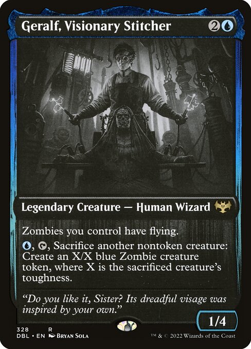 Geralf, Visionary Stitcher [Foil]